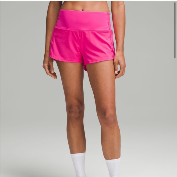 lululemon athletica Pants - EUC Lululemon Speed up High Rise 2.5 inch in Sonic Pink